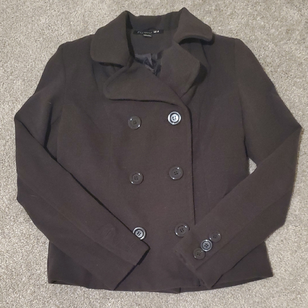 Charcoal Peacoat